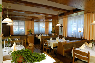 Restaurant im Gasthof Ochsen in Hittisau